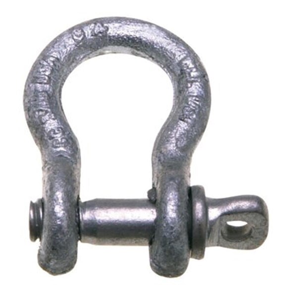 Homestead 419 3-8 Inch 1T Anchor Shackle W-Screw Pin Carbon HO3119306 - main